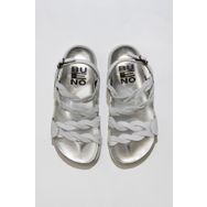 Bueno Shoes 01WU4703 Beyaz Deri Kadın Düz Sandalet