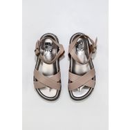 Bueno Shoes 01wu5830 Gri Deri Kadın Sandalet