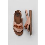 Bueno Shoes 01WU7440 Pudra Deri Kadın Sandalet