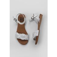 Bueno Shoes 01WU7450 Beyaz Deri Kadın Sandalet