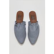 Bueno Shoes 01wu7704 Mavi Süet Kadın Terlik