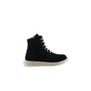 Bueno Shoes 01WU8906 Siyah Süet Kadın Bot