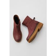 Bueno Shoes 01WV0202 Bordo Koyu Nubuk Kadın Bot