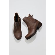 Bueno Shoes 01WV0901 Vizon Kahverengi Deri Kadın Bot