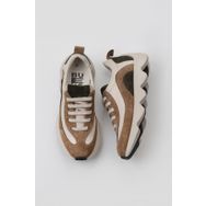Bueno Shoes 01WV11200 Taba Multi Deri Kadın Spor Ayakkabı
