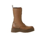 Bueno Shoes 01WV1303 Taba Açık Deri Kadın Bot