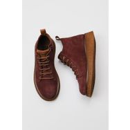 Bueno Shoes 01WV5204 Bordo Süet Kadın Bot