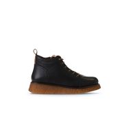 Bueno Shoes 01WV5204 Siyah Deri Kadın Bot