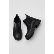 Bueno Shoes 01WV9002 Siyah Deri Dolgu Topuklu Kadın Bot