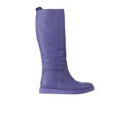 Bueno Shoes 01WV9705 Mor Deri Kadın Düz Çizme