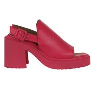 Bueno Shoes 01WY12700 Fuşya Deri Kadın Topuklu Sandalet