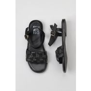 Bueno Shoes 01WY2024 Siyah Kadın Sandalet