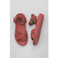 Bueno Shoes 01WY2301 Mercan Deri Kadın Düz Sandalet