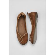 Bueno Shoes 01WY6004 Taba Süet Deri Kadın Düz Babet