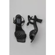 Bueno Shoes 01WY6800 Siyah Deri Kadın Topuklu Ayakkabı