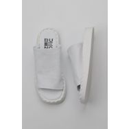 Bueno Shoes 01WY9109 Beyaz Deri Kadın Düz Terlik