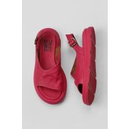 Bueno Shoes 01WY9407 Fuşya Deri Kadın Sandalet