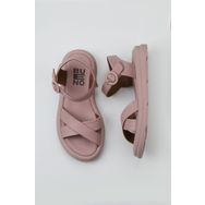 Bueno Shoes 01WY9409 Gül Kurusu Deri Kadın Sandalet