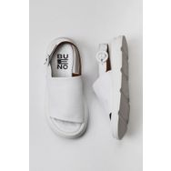 Bueno Shoes 01WY9410 Beyaz Deri Kadın Sandalet