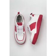 Bueno Shoes 01WZ10401 Beyaz Fuşya Deri Kadın Spor Ayakkabı