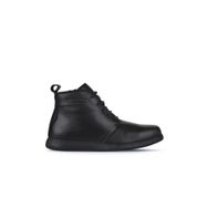 Bueno Shoes 01WZ4210 Siyah Deri Kadın Düz Bot