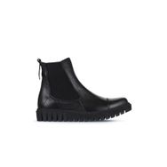 Bueno Shoes 01WZ5202 Siyah Deri Kadın Düz Bot