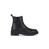 Bueno Shoes 01WZ6306 Siyah Deri Kadın Topuklu Bot