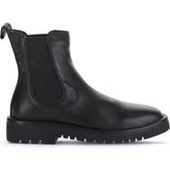 Bueno Shoes 01WZ6702 Siyah Deri Düz Kadın Bot