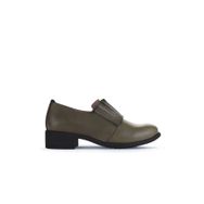 Bueno Shoes 01WZ7403 Haki Deri Kadın Klasik Ayakkabı
