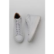 Bueno Shoes 01WZ7700 Beyaz Deri Düz Kadın Bot