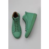 Bueno Shoes 01WZ7700 Yeşil Koyu Deri Kadın Düz Bot