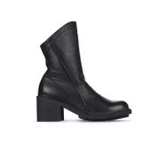 Bueno Shoes 01WZ7905 Siyah Deri Kadın Topuklu Bot