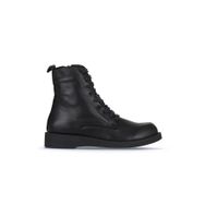 Bueno Shoes 01WZ8900 Siyah Deri Kadın Düz Bot