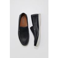 Bueno Shoes 05MS102 Lacivert Flotter Deri Erkek Loafer