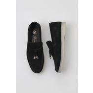 Bueno Shoes 05WS101 Siyah Süet Kadın Loafer