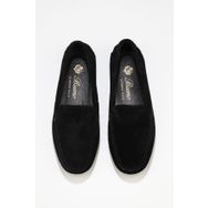 Bueno Shoes 05WS230 Siyah Süet Kadın Loafer