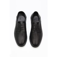 Bueno Shoes 07m0963 Siyah Messi Deri Erkek Klasik Ayakkabı