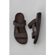 Bueno Shoes 11T23345 Kahverengi Nubuk Erkek Düz Terlik