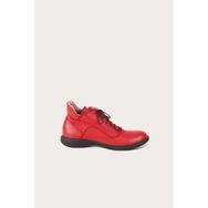 Bueno Shoes Kırmızı Deri Kadın Topuklu Bot