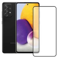 Bufalo 9D Seramik Mat Nano Samsung Galaxy A72 Siyah Tam Kaplamalı Ekran Koruyucu