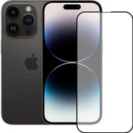 Bufalo iPhone 14 Pro 9D Siyah Temperli Cam Ekran Koruyucusu