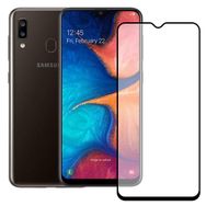 Bufalo Samsung Galaxy A20-M30 9D Seramik Mat Nano Siyah Tam Kaplamalı Ekran Koruyucu