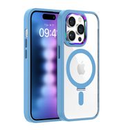 Buff Açık Mavi İphone 15 Pro Max BumperMag Kılıf