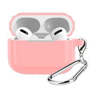 Buff AirPods Pro Rubber Silikon Pembe Kılıf