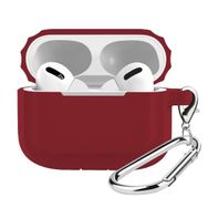 Buff AirPods Pro Rubber Silikon Şarap Kırmızı Kılıf
