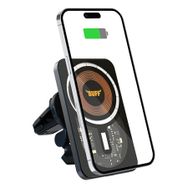 Buff BL38 15W Magsafe Uyumlu Araç İçi Wireless Şarj Cihazı
