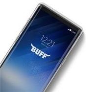 Buff Galaxy Note 8 Air Hybrid Smoke Siyah Kılıf
