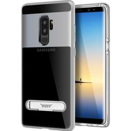 Buff Galaxy S9 Plus Air Bumper Gümüş Kılıf