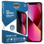 Buff iPhone 13-13 Pro 5D Privacy Ekran Koruyucu