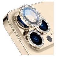 Buff iPhone 14 Pro / 14 Pro Max Gold Diamond Altın Sarısı Lens Koruyucu